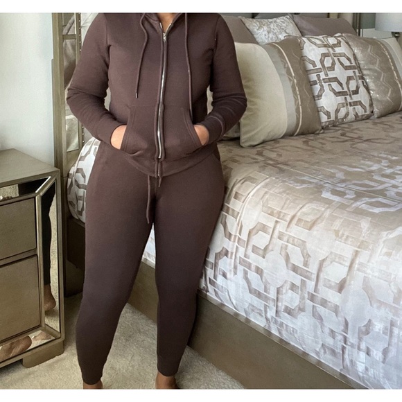 Pants - Brown Women's Jogger Set